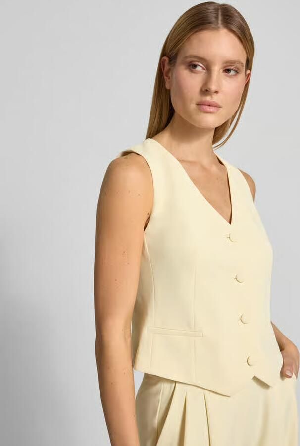Christian Berg Cocktail regular fit bodywarmer met v-hals