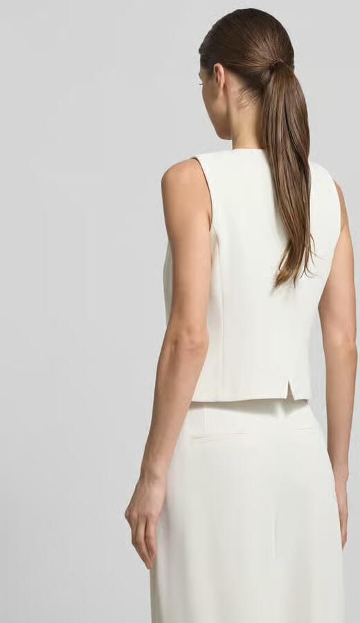 Christian Berg Cocktail regular fit bodywarmer met v-hals - Foto 3