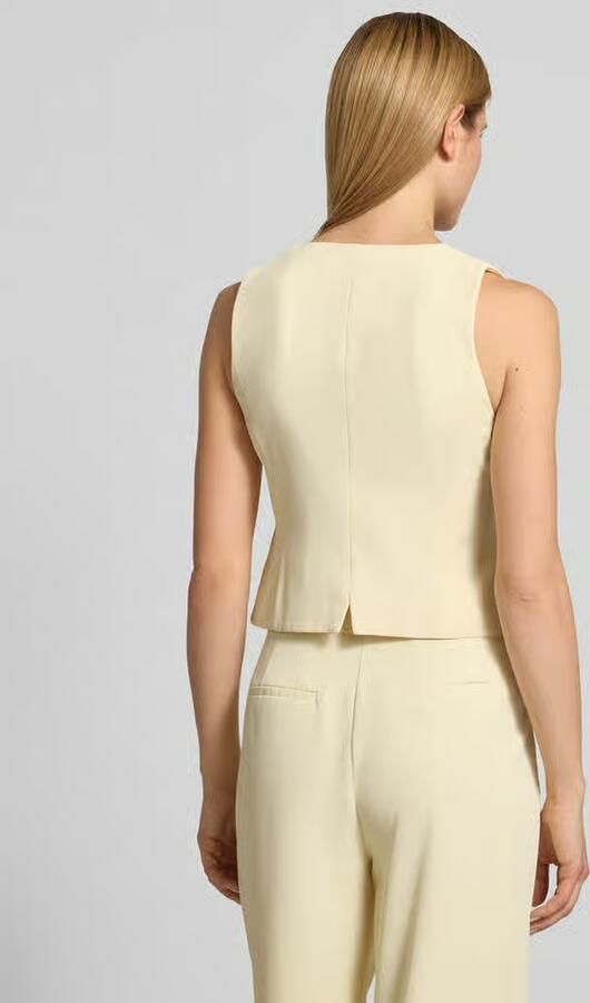 Christian Berg Cocktail regular fit bodywarmer met v-hals - Foto 3