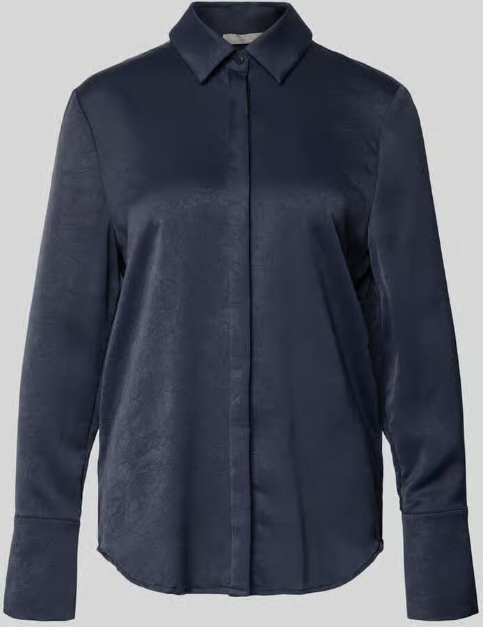 Christian Berg Cocktail regular fit overhemdblouse met structuurpatroon