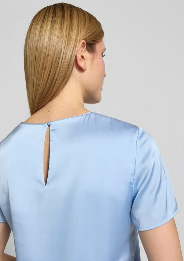 Christian Berg Cocktail regular fit T-shirt met ronde hals - Foto 3