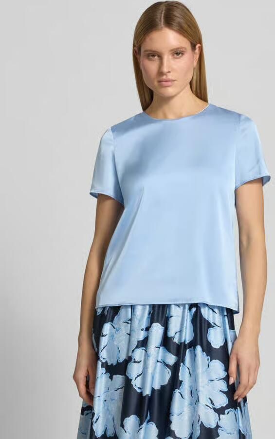 Christian Berg Cocktail regular fit T-shirt met ronde hals - Foto 4