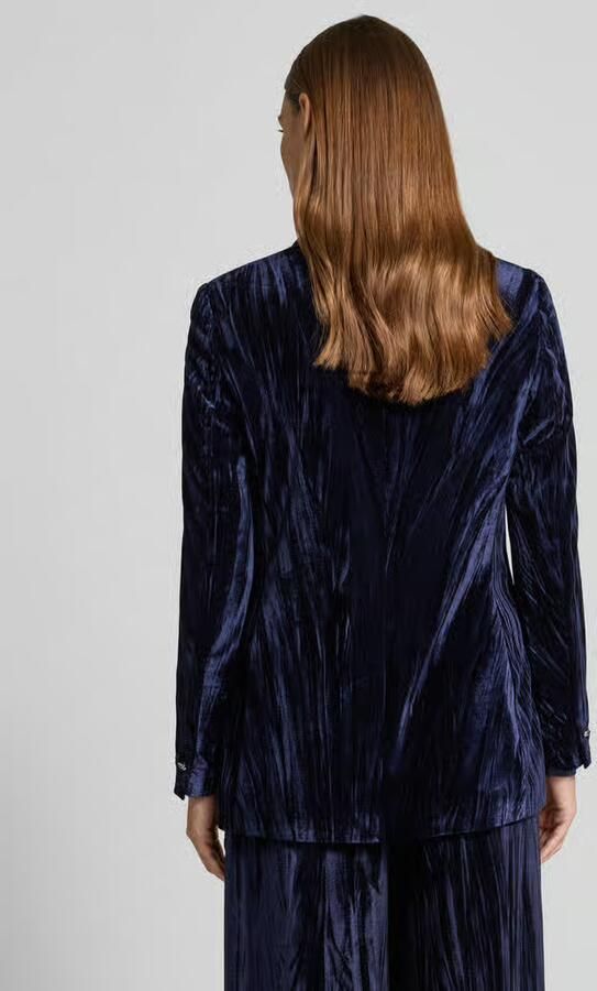 Christian Berg Cocktail Relaxed fit blazer van fluweel met reverskraag