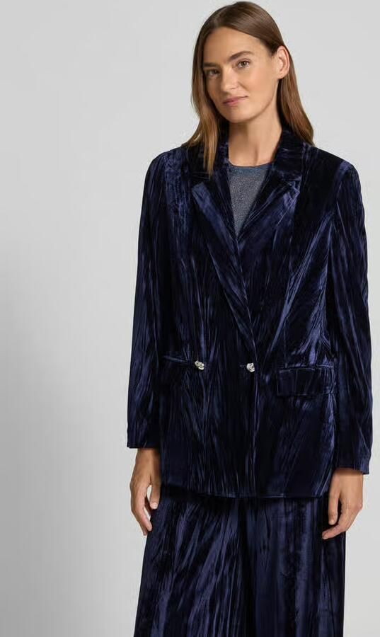 Christian Berg Cocktail Relaxed fit blazer van fluweel met reverskraag - Foto 2