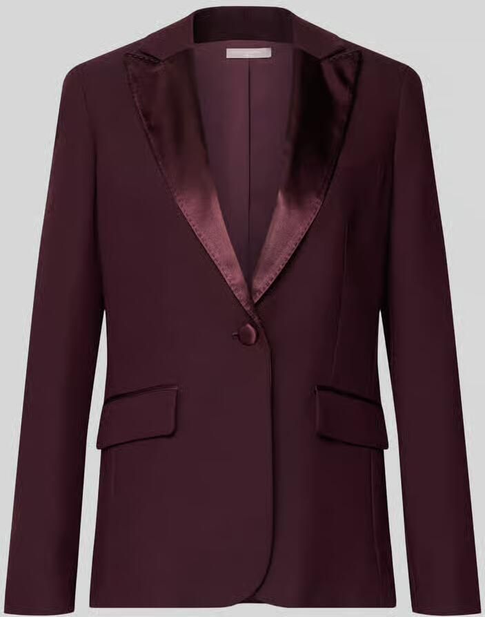 Christian Berg Cocktail Slim Fit blazer met klepzakken