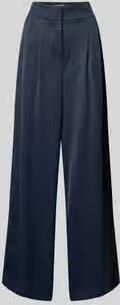 Christian Berg Cocktail wide fit stoffen broek met structuurpatroon