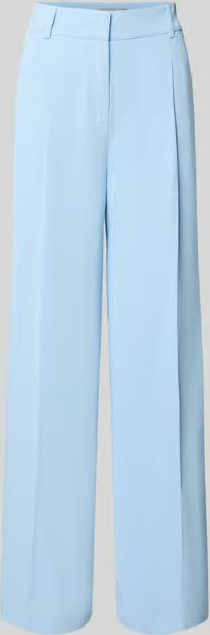 Christian Berg Cocktail Wide Fit stoffen broek met vouwplooien - Foto 2