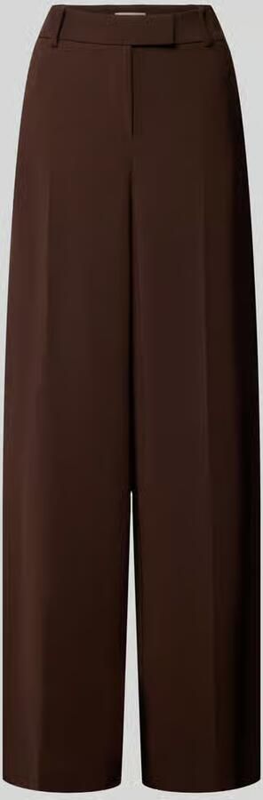 Christian Berg Cocktail Wide Leg broek met vouwplooi
