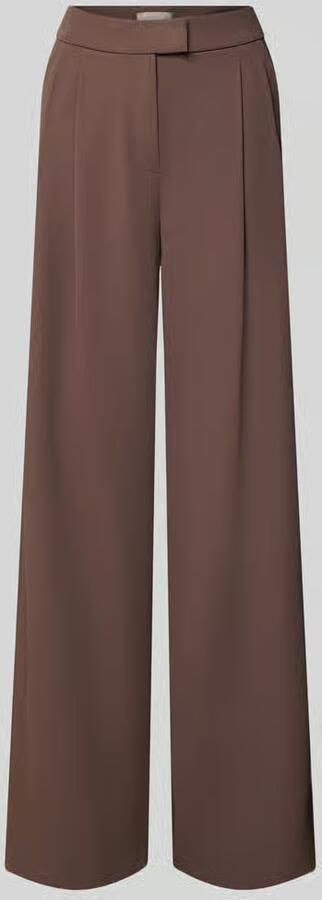 Christian Berg Cocktail Wide leg stoffen broek met rimpelingen - Foto 2
