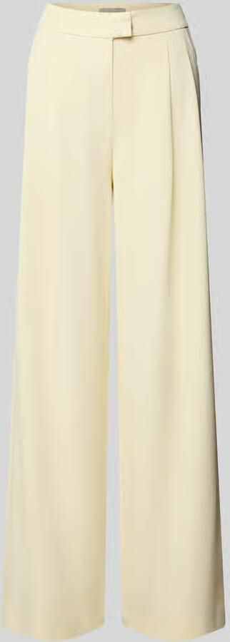 Christian Berg Cocktail Wide leg stoffen broek met rimpelingen - Foto 2