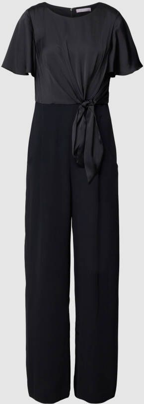 Christian Berg Cocktail Jumpsuit met strikdetail