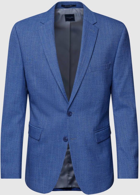 Christian Berg Men 2-knoops colbert met all-over motief
