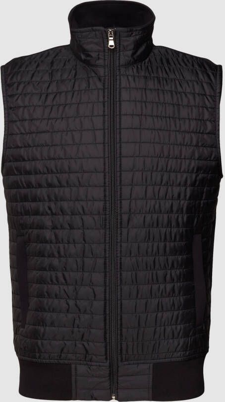 Christian Berg Men Bodywarmer met contrasterende inzetten