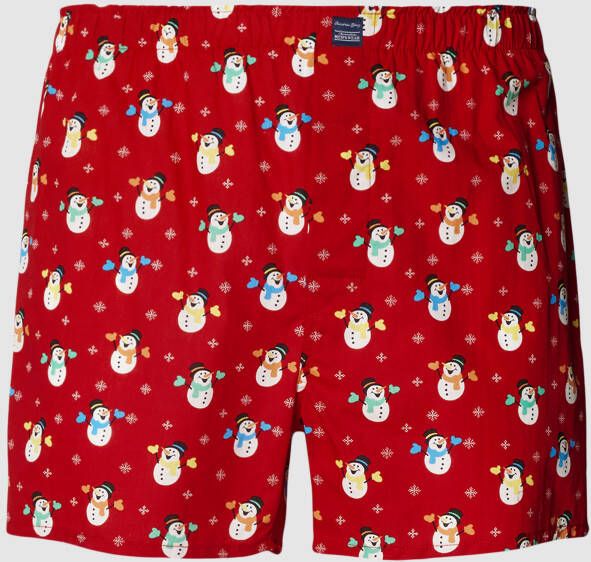 Christian Berg Men Boxershorts met all-over motief