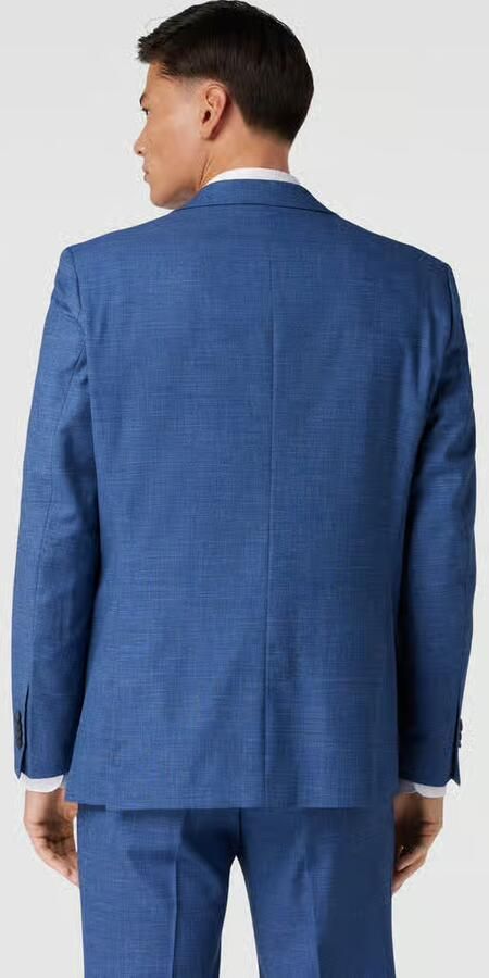 Christian Berg Men 2-knoops colbert comfort fit met reverskraag - Foto 2
