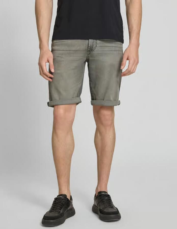 Christian Berg Men Bermuda s in 5-pocketmodel met omgeslagen zoom - Foto 2