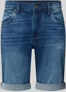 Christian Berg Men Bermuda's in 5-pocketmodel met omslag