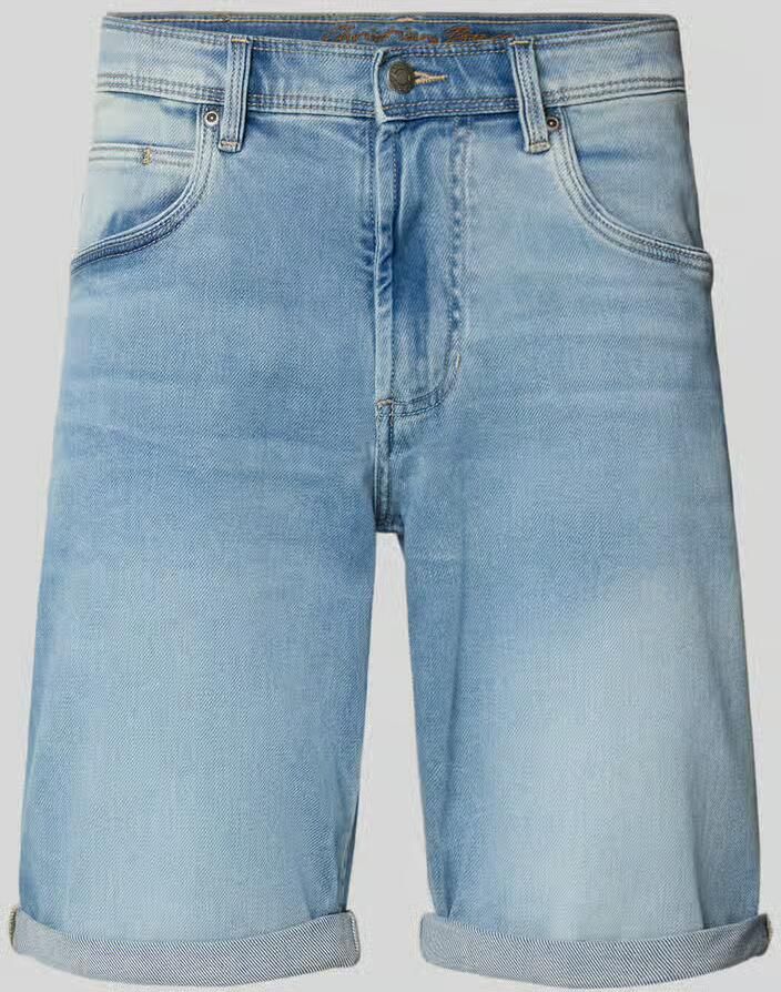 Christian Berg Men Bermuda's in 5-pocketmodel met omslag - Foto 2