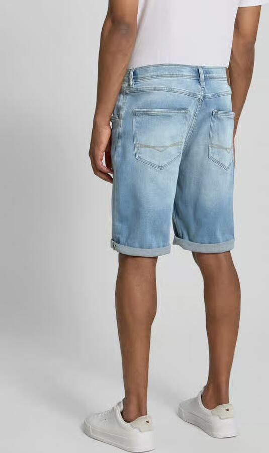 Christian Berg Men Bermuda's in 5-pocketmodel met omslag
