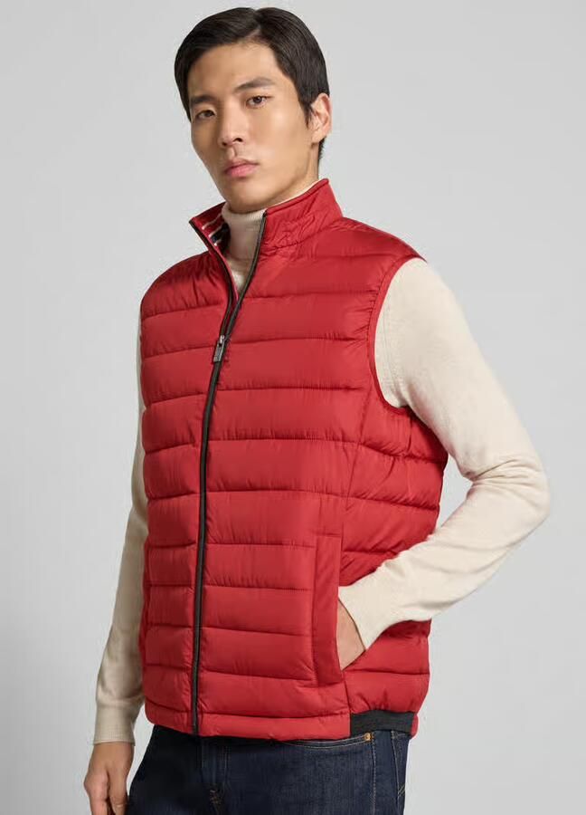Christian Berg Men Bodywarmer met opstaande kraag