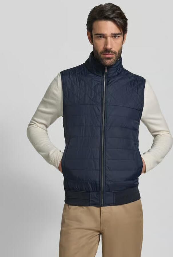 Christian Berg Men Bodywarmer met opstaande kraag - Foto 2