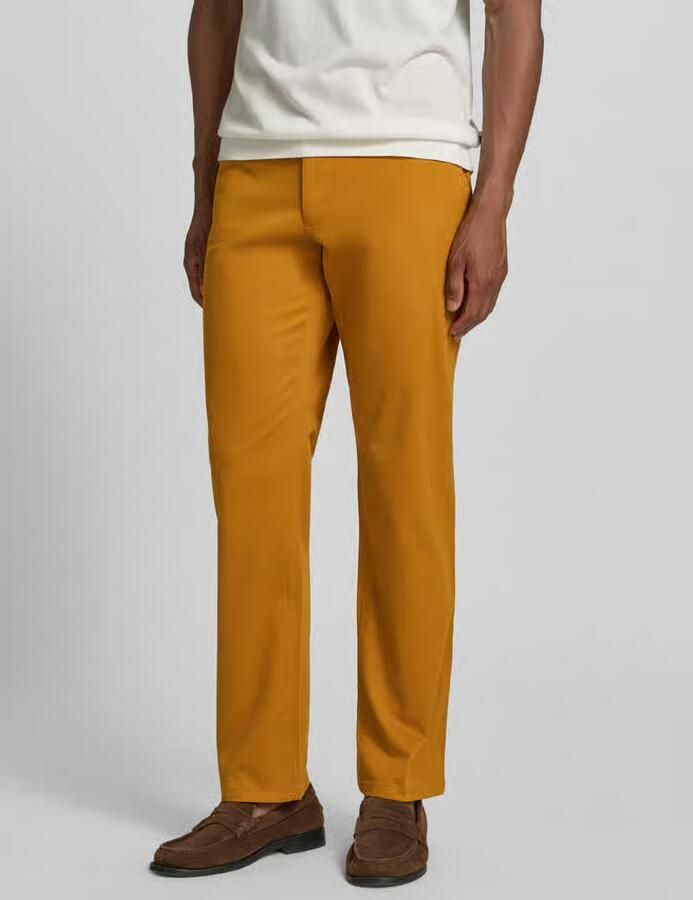 Christian Berg Men Tapered fit chino met achterzakken - Foto 2