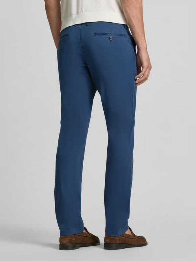 Christian Berg Men Regular fit chino met ceintuurlussen - Foto 3