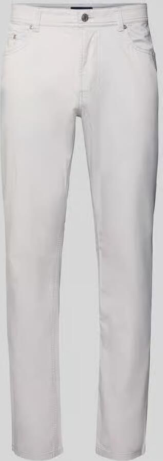 Christian Berg Men Regular fit broek van lichte katoen - Foto 4
