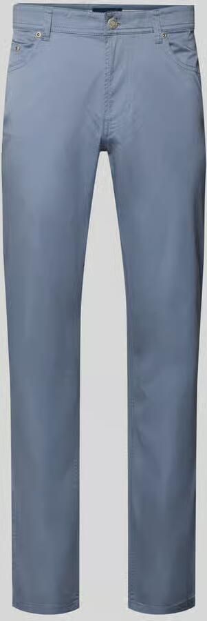 Christian Berg Men Regular fit broek van lichte katoen