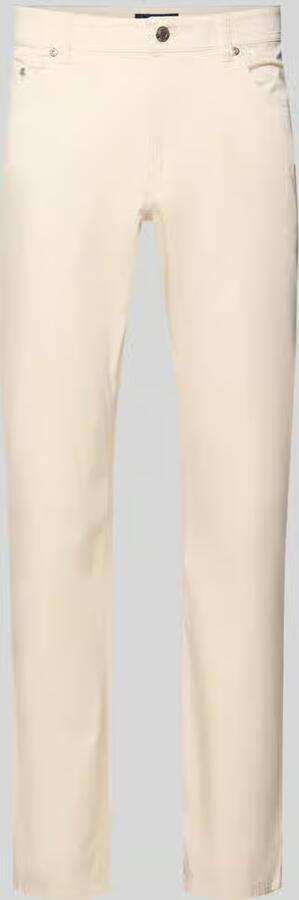 Christian Berg Men Regular fit broek van lichte katoen