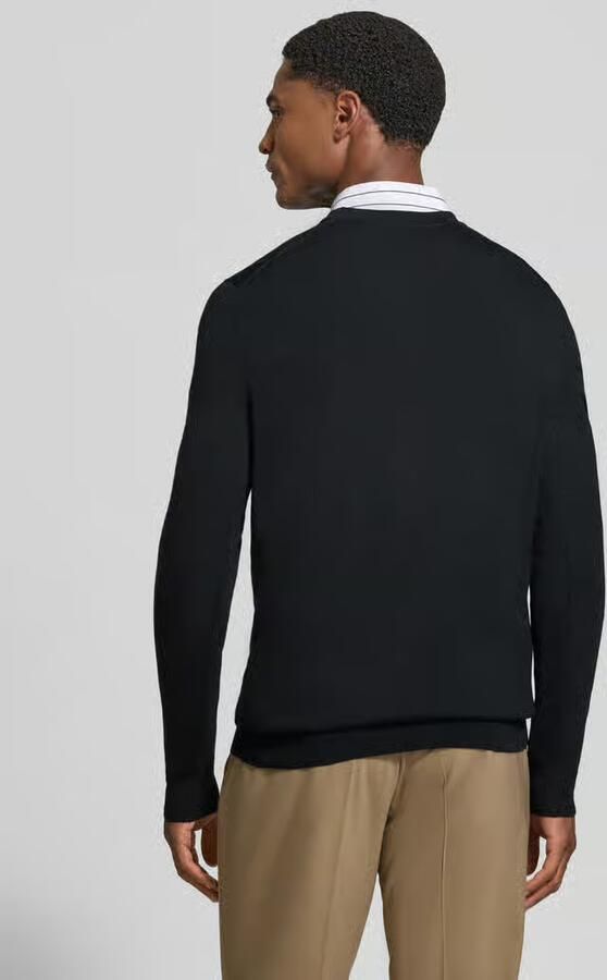 Christian Berg Men Cardigan van wolmix met v-hals - Foto 2
