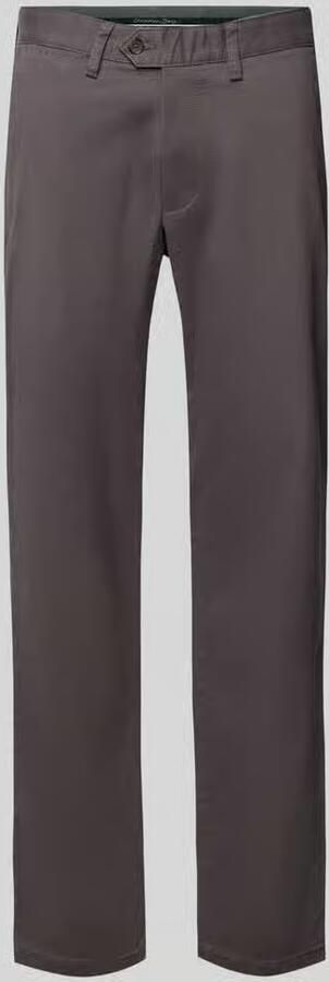 Christian Berg Men Regular fit chino met Franse steekzakken