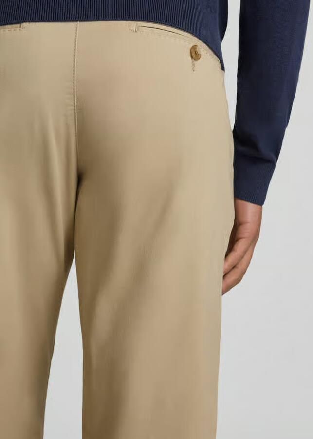 Christian Berg Men Regular fit chino met Franse steekzakken