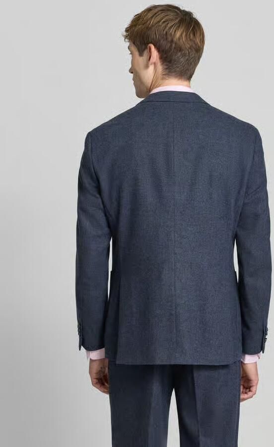 Christian Berg Men Colbert van mix van polyester en wol in melangelook - Foto 2