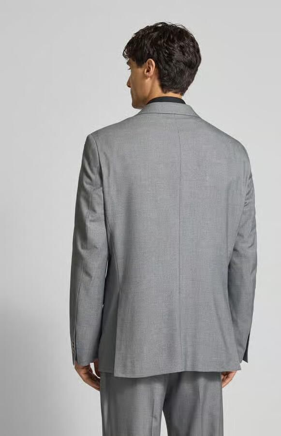 Christian Berg Men comfort fit 2-knoops colbert met patteszakken - Foto 4