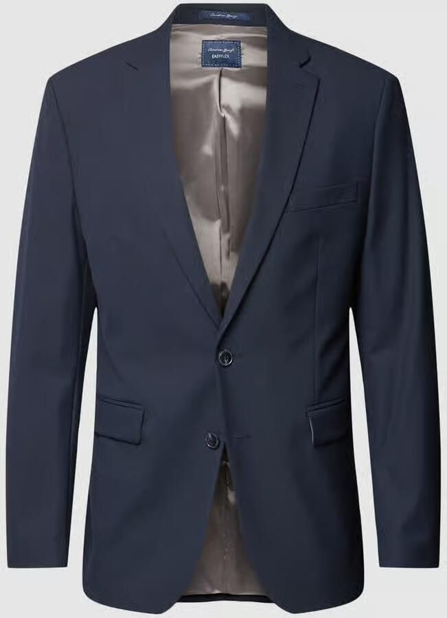 Christian Berg Men comfort fit 2-knoops colbert met reverskraag - Foto 2