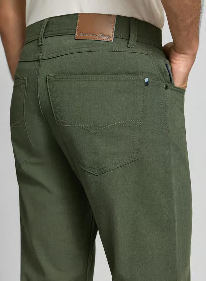 Christian Berg Men comfort fit broek met steekzakken - Foto 2