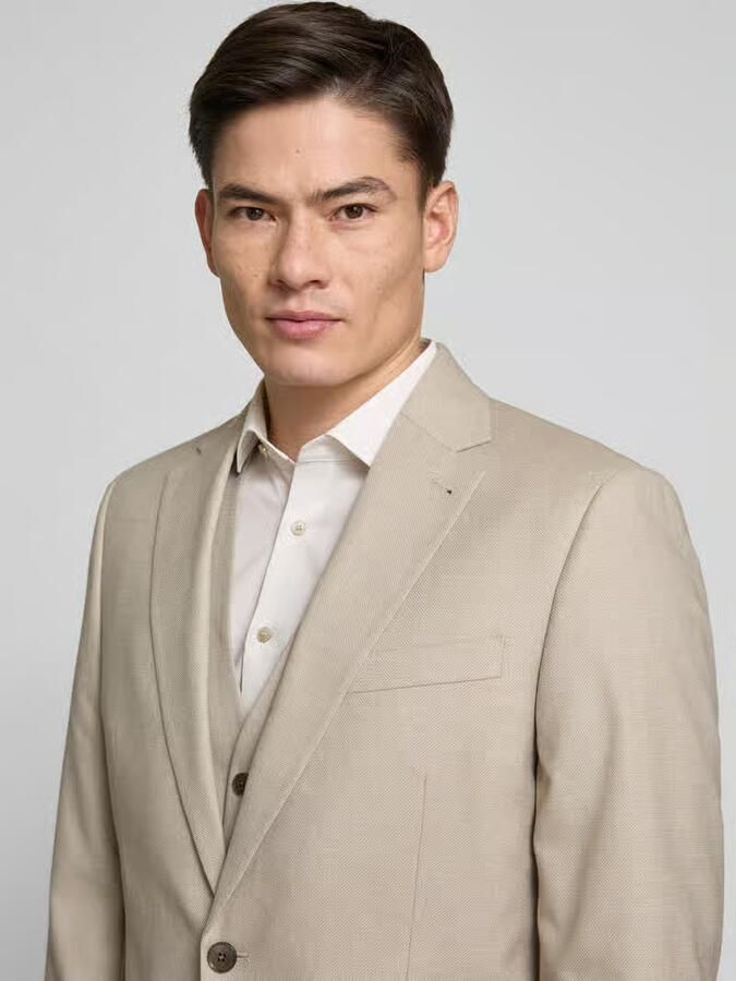 Christian Berg Men comfort fit colbert met viscose