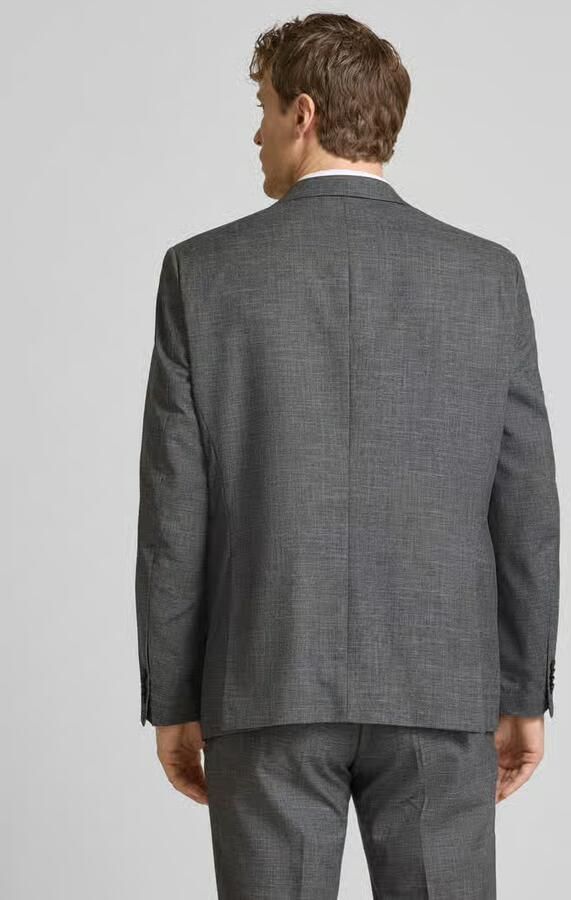 Christian Berg Men comfort fit colbert met viscose - Foto 3