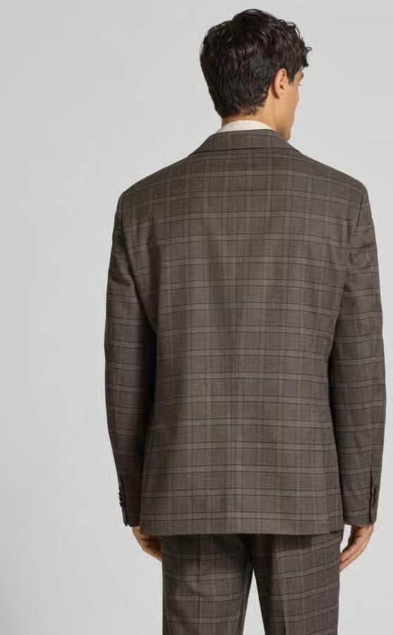 Christian Berg Men comfort fit colbert met wolgehalte