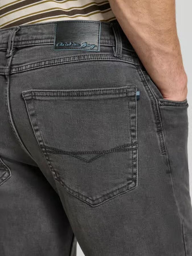 Christian Berg Men comfort fit jeans met steekzakken - Foto 2