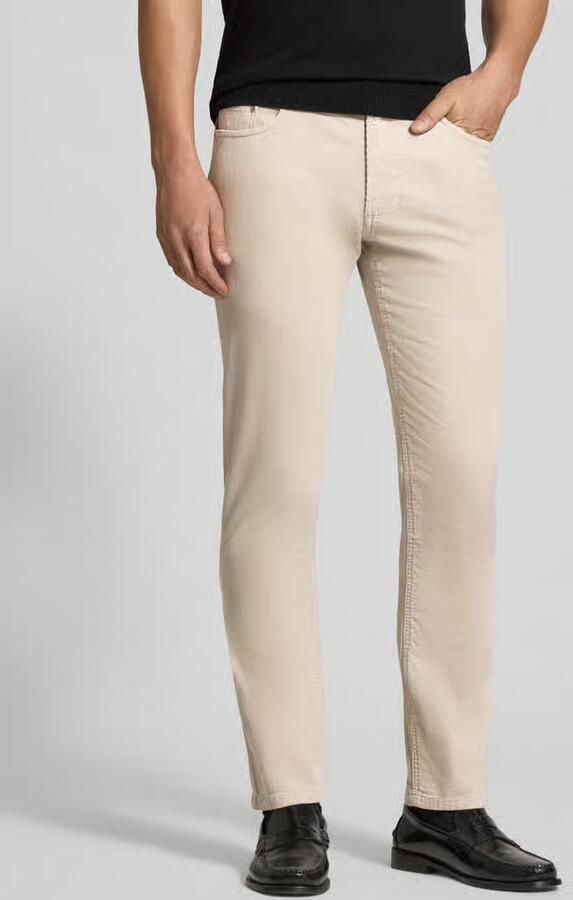 Christian Berg Men Corduroy broek van katoenmix in 5-pocketmodel - Foto 3