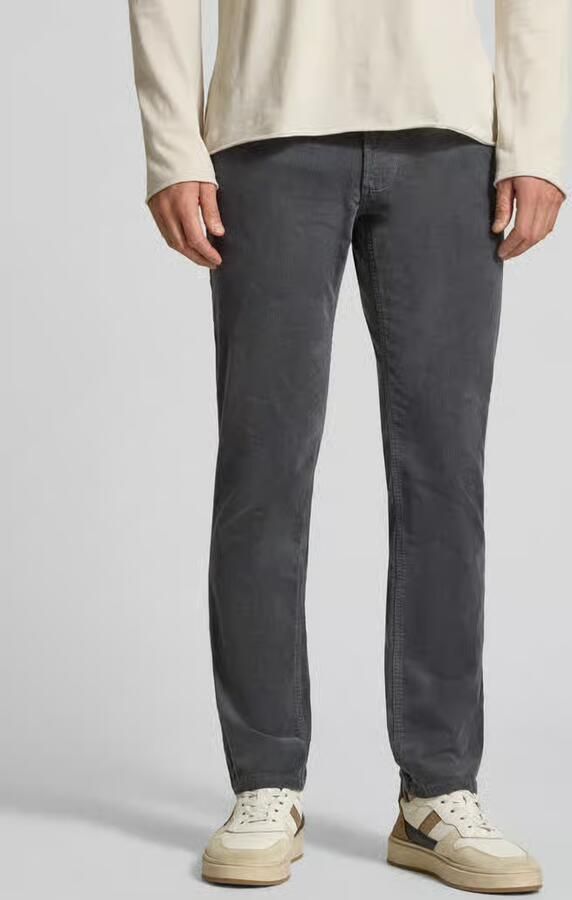 Christian Berg Men Corduroy broek van katoenmix in 5-pocketmodel - Foto 2