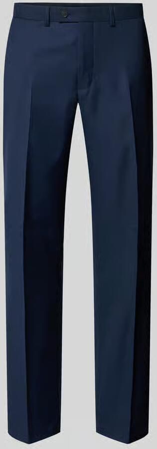 Christian Berg Men Fijn gestructureerde pantalon met persplooien - Foto 2