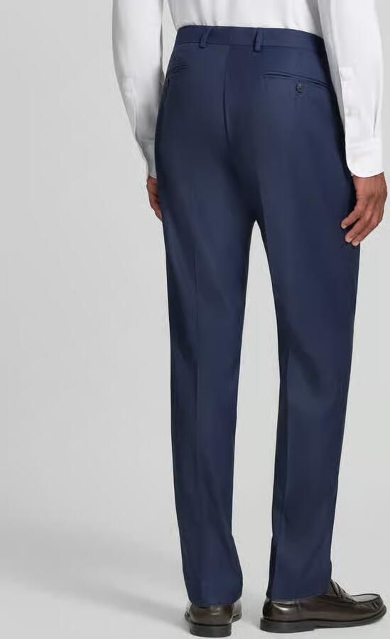 Christian Berg Men Fijn gestructureerde pantalon met persplooien - Foto 4