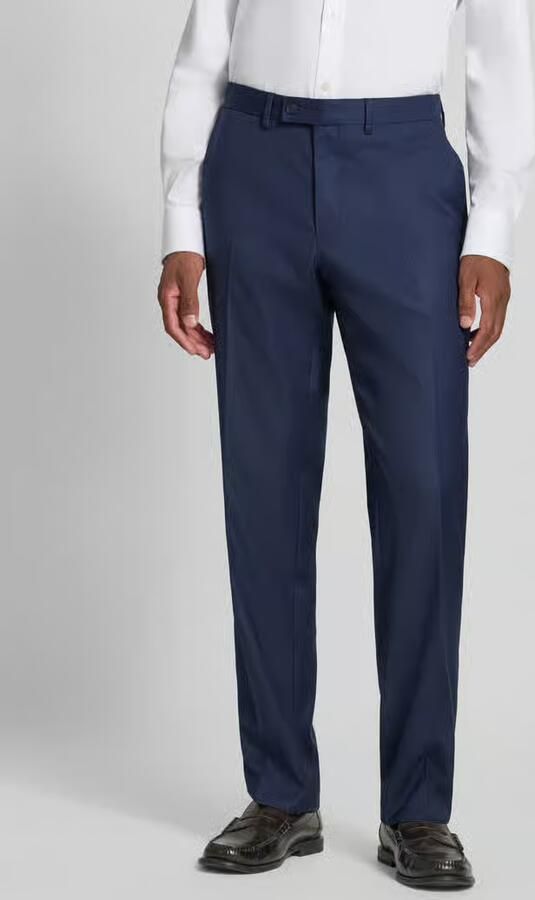 Christian Berg Men Fijn gestructureerde pantalon met persplooien - Foto 5