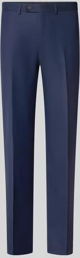 Christian Berg Men Fijn gestructureerde pantalon met persplooien - Foto 3