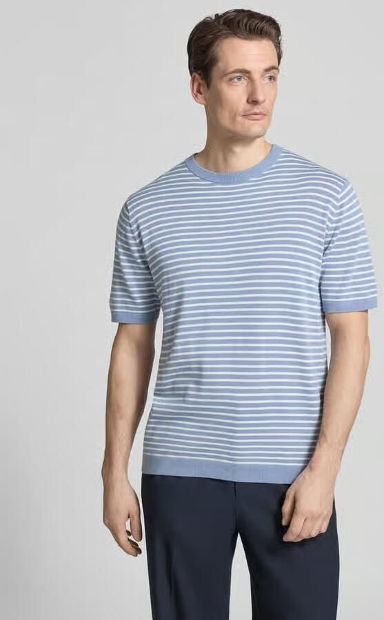 Christian Berg Men Gebreid shirt met Ronde hals - Foto 3