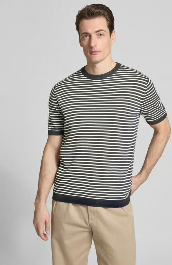 Christian Berg Men Gebreid shirt met Ronde hals - Foto 2