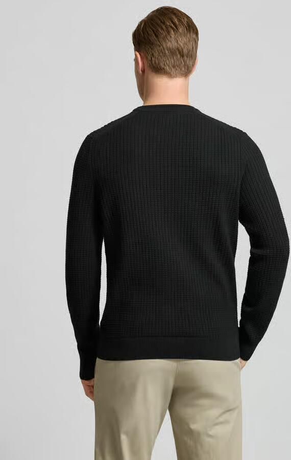 Christian Berg Men Gebreide pullover met labeldetail